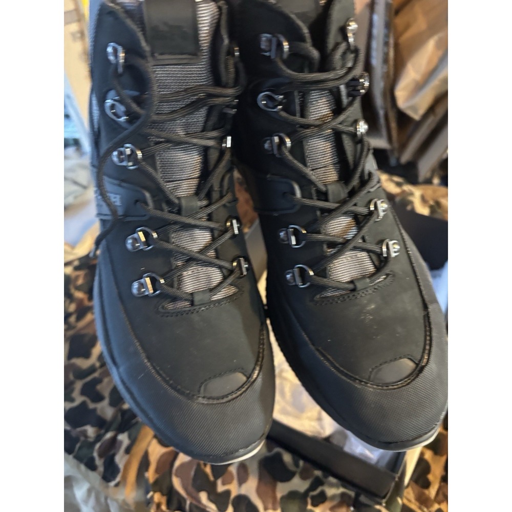 COACH‎ CITYSOLE HIKER BOOTS:NIB BLACK  SIZE:10.5